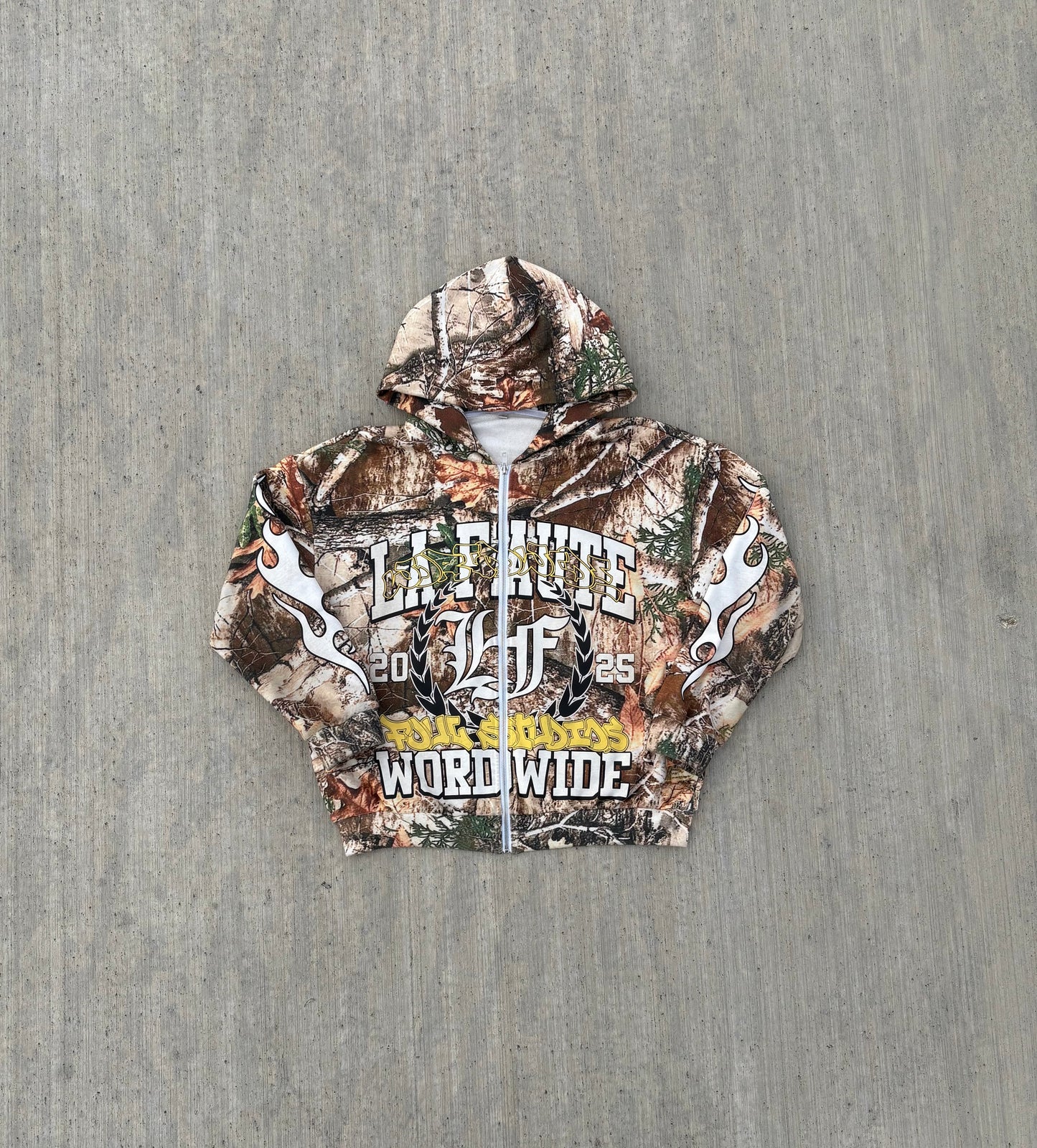 LaFaute Zip Up (Camo)